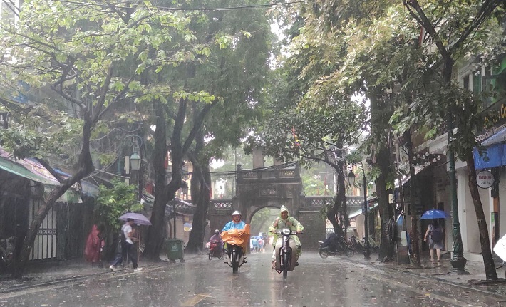 thời tiết hôm nay