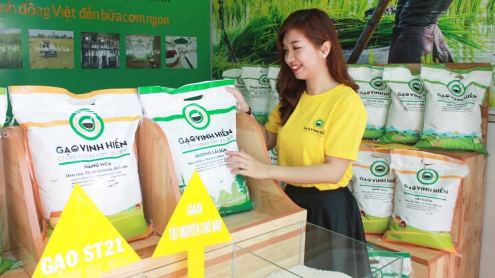 thị trường gạo Tiền Giang