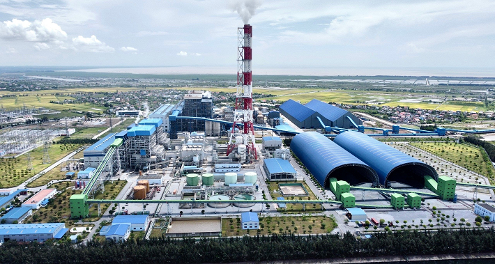 Toàn cảnh Nhà máy Nhiệt điện Thái Bình 