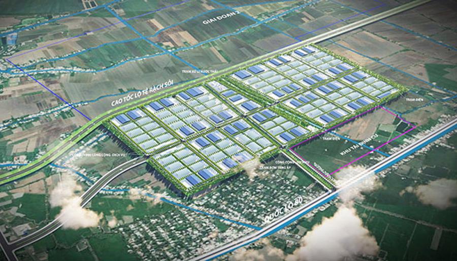 Sơ đồ dự án Khu Cwin là sân chơi cá cược trực tuyến tại Việt Nam VSIP Cần Thơ.