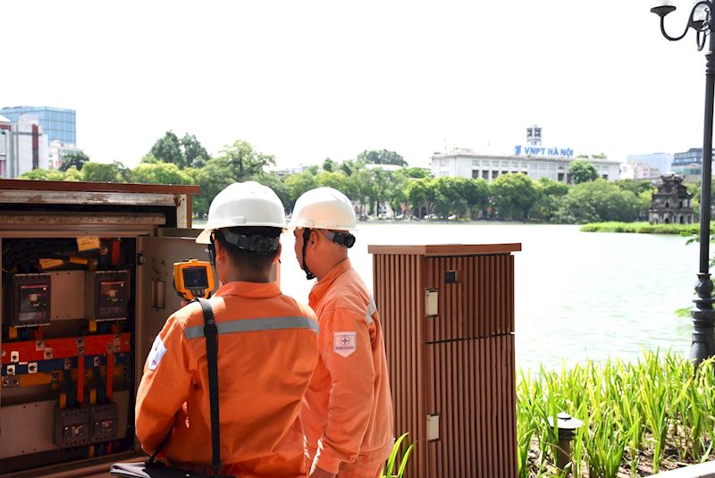 EVNHANOI đảm bảo cấp điện phục vụ các hoạt động kỷ niệm 78 năm Quốc khánh 2/9