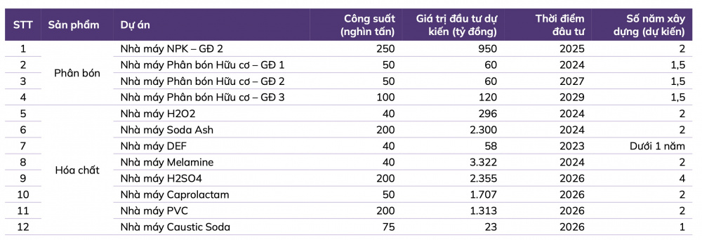 Dự án Đạm Phú Mỹ DPM