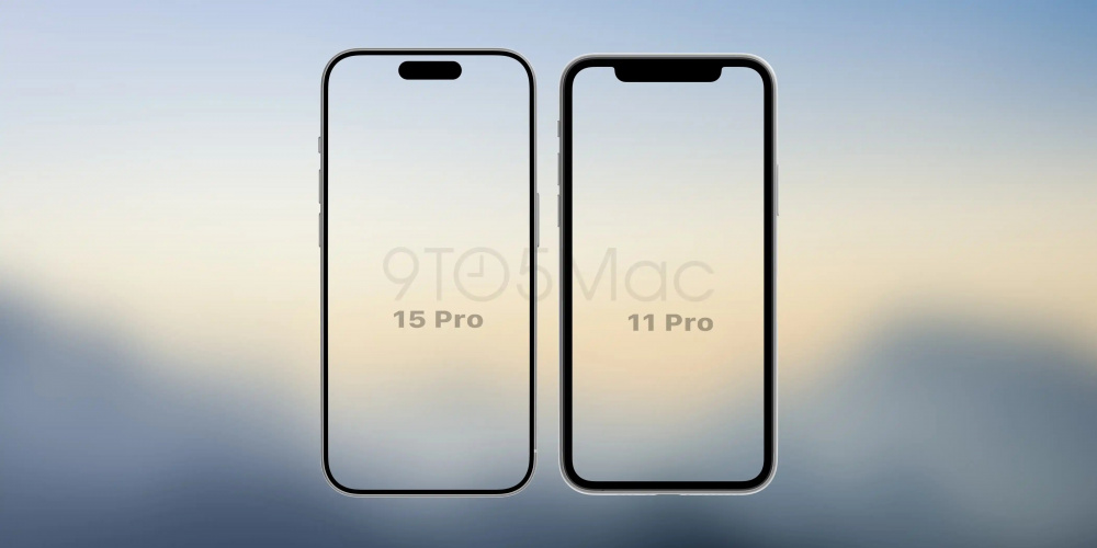 So sánh viền iPhone 15 và 11