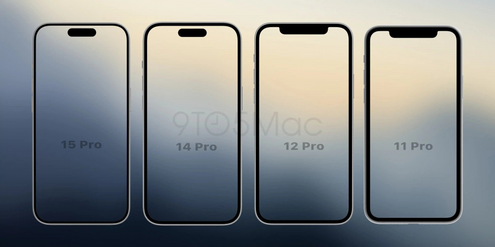So sánh phần viền qua các đời iPhone