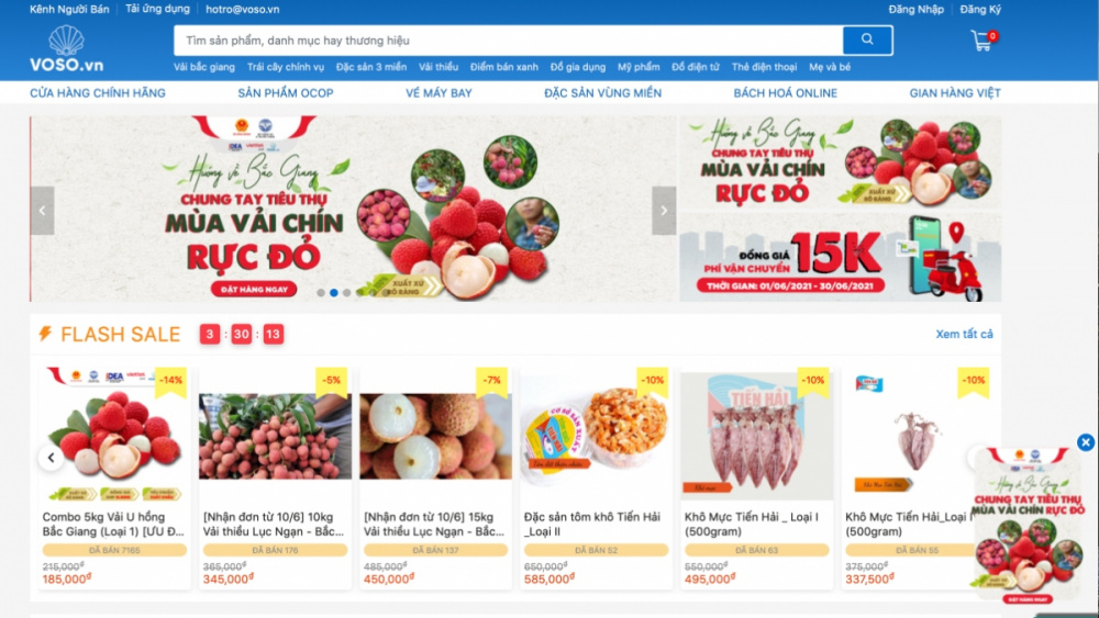 Thúc đẩy tiêu thụ sản phẩm hàng hoá qua các kênh thương mại điện tử