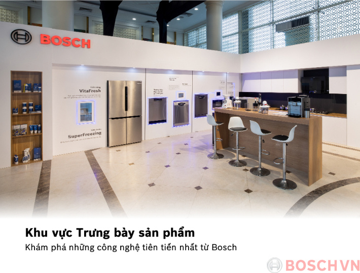 Máy rửa bát Bosch - thiết bị gia dụng bếp thông minh
