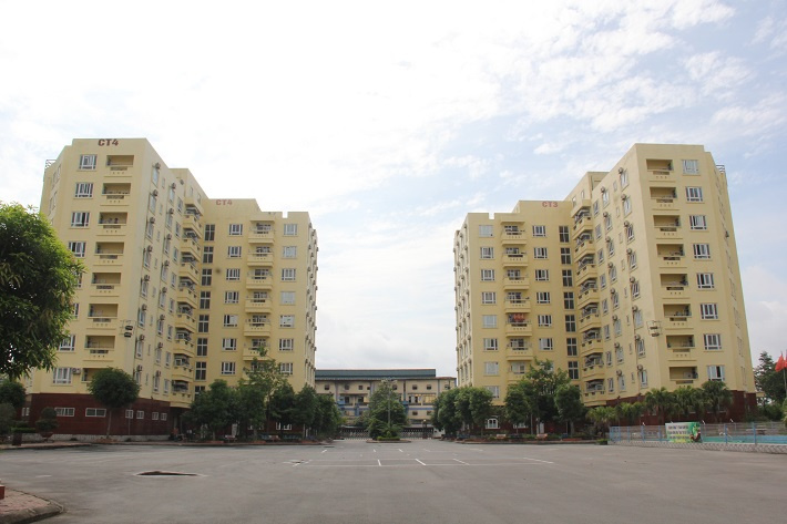chung cư thợ mỏ