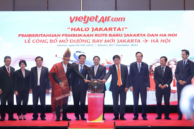 mở đường bay Jakarta - Hà Nội