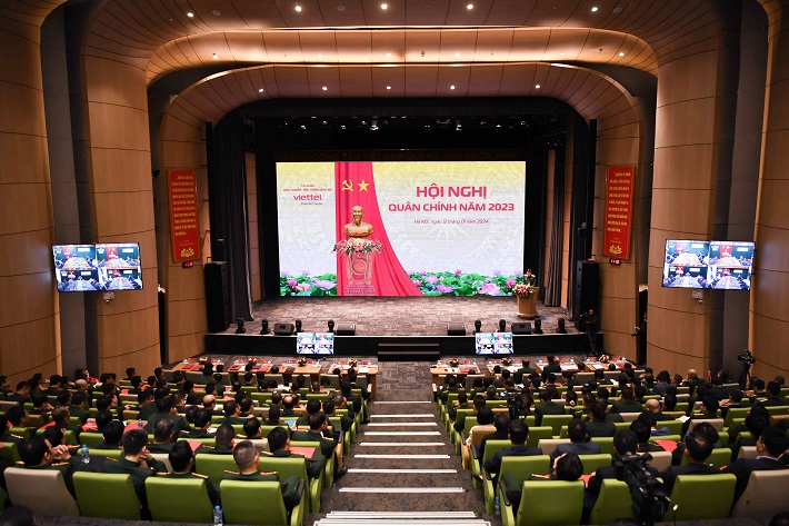 Toàn cảnh Hội nghị Quân chính Viettel năm 2023