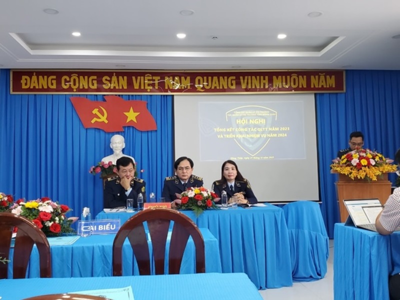 Phát biểu chia sẽ kinh nghiệm của các Đội QLTT