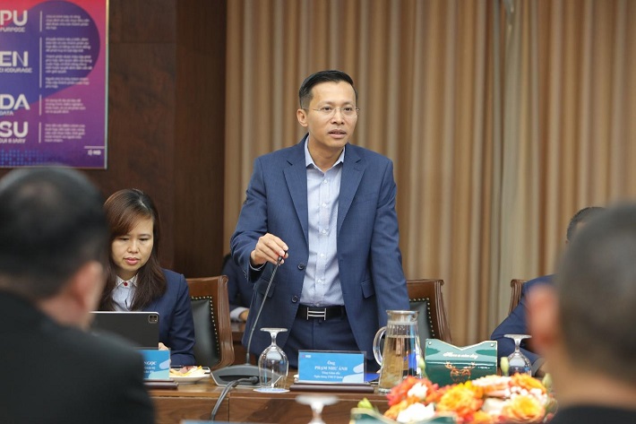 Ông Phạm Như Ánh – CEO MB phát biểu tại sự kiện