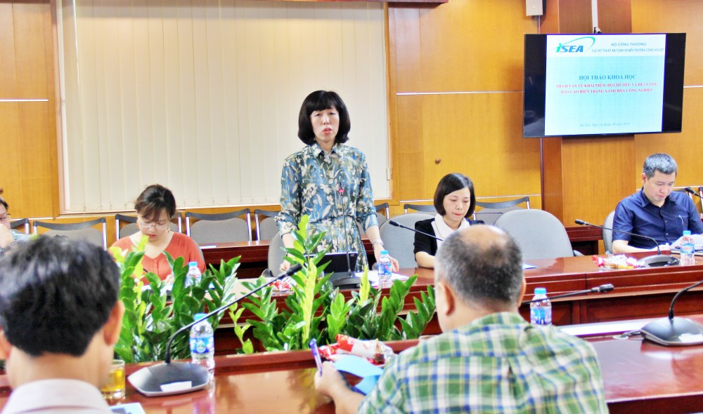 Đại diện Cục ATMT phát biểu tại Hội thảo tham vấn thực hiện đề án xanh hóa Cwin là sân chơi cá cược trực tuyến tại Việt Nam