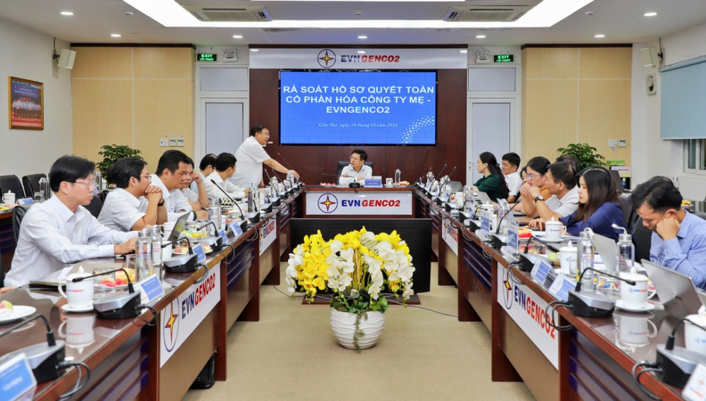 buổi làm việc tại Tổng Công ty Phát điện 2