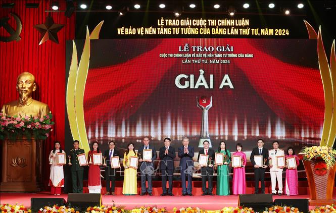 giải A thi tư tưởng của Đảng