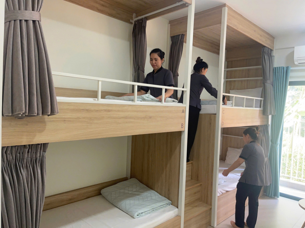 Hoiana chuẩn bị phòng nghỉ để đón người dân đến tránh bão Trà Mi khi cần thiết