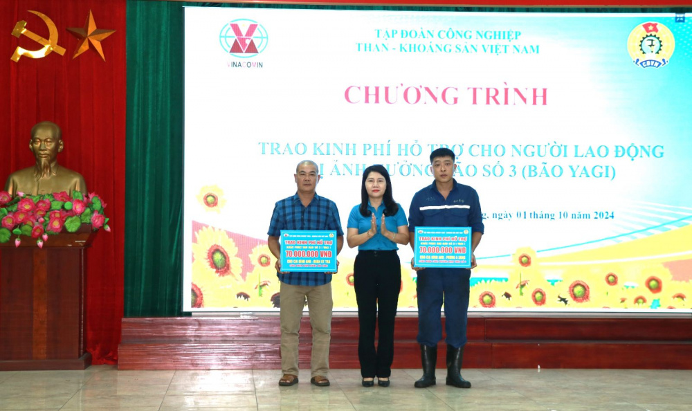 Phó Chủ tịch Công đoàn TKV Nguyễn Thị Minh