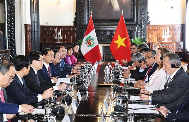 Description: Tuyên bố chung Việt Nam-Peru- Ảnh 2.