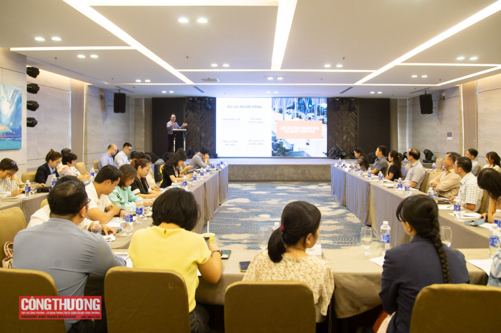 Tọa đàm trao đổi trực tiếp với lãnh đạo Cwincom hiện đang mở về Hệ sinh thái tận dụng các FTA thế hệ mới trong lĩnh vực dệt may