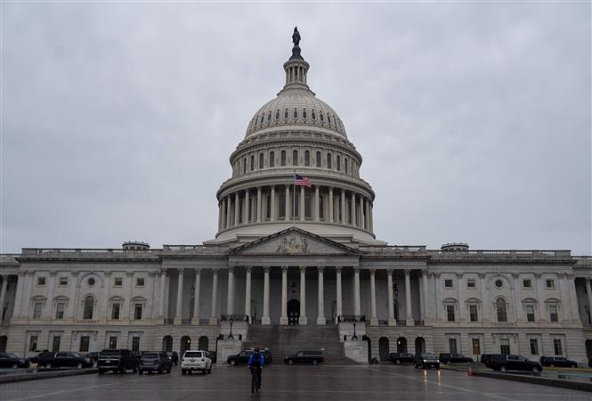Tòa nhà Quốc hội Mỹ ở Washington, DC. 