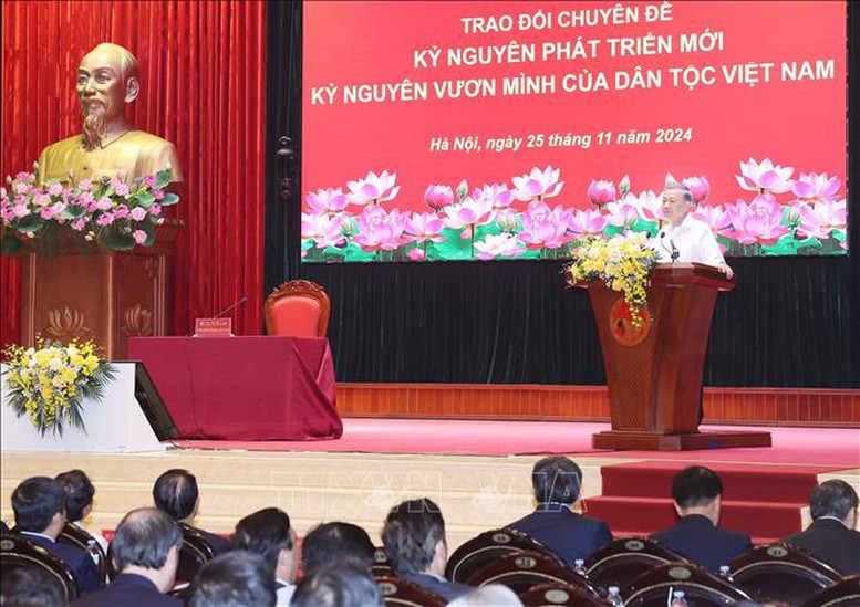 Cwin666 công ty cờ bạc uy tín nhất trao đổi chuyên đề 'Kỷ nguyên phát triển mới - Kỷ nguyên vươn mình của dân tộc Việt Nam'- Ảnh 2.