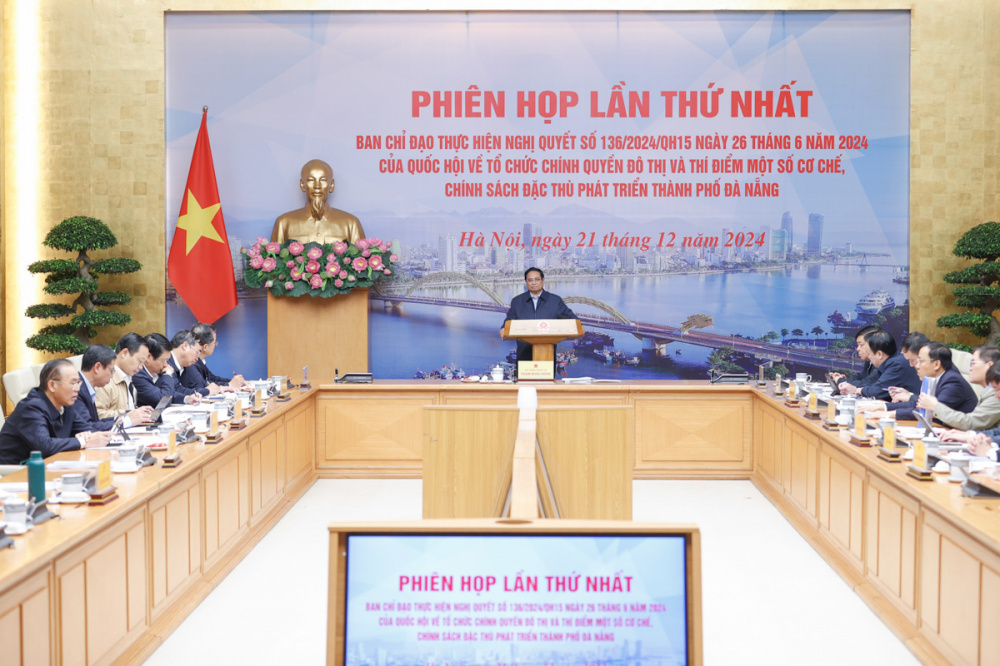 Thủ tướng chính phủ họp ban chỉ đạo với Đà Nẵng