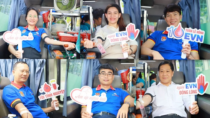 CBCNV Cơ quan Tổng Công ty tham gia hiến máu tại TP.HCM