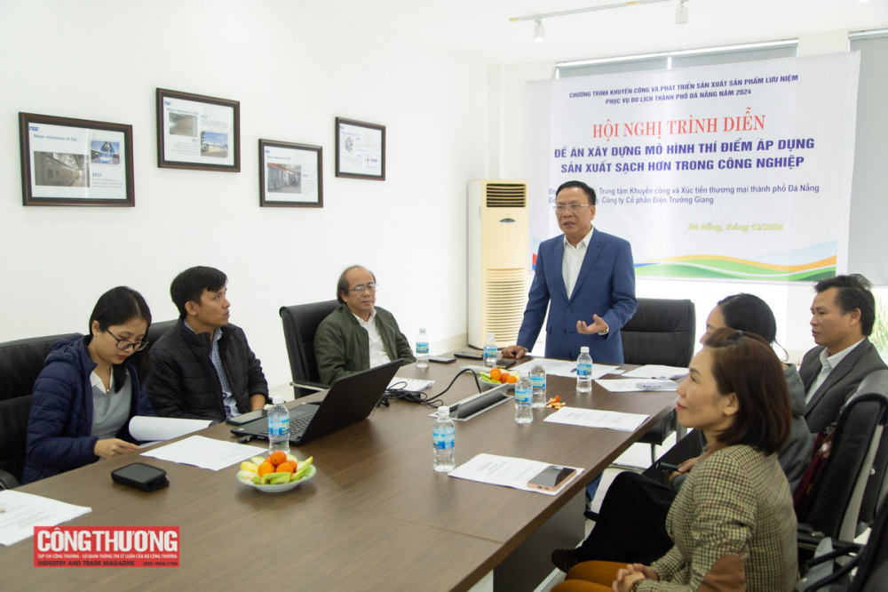chương trình nghiệm thu và bàn giao máy móc, thiết bị theo Chương trình khuyến công năm 2024 (đợt 2) trên địa bàn thành phố Đà Nẵng
