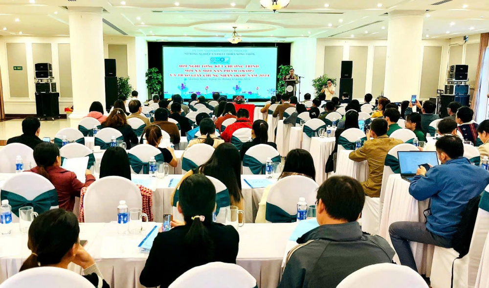 hội nghị tổng kết chương trình Mỗi xã một sản phẩm (OCOP)