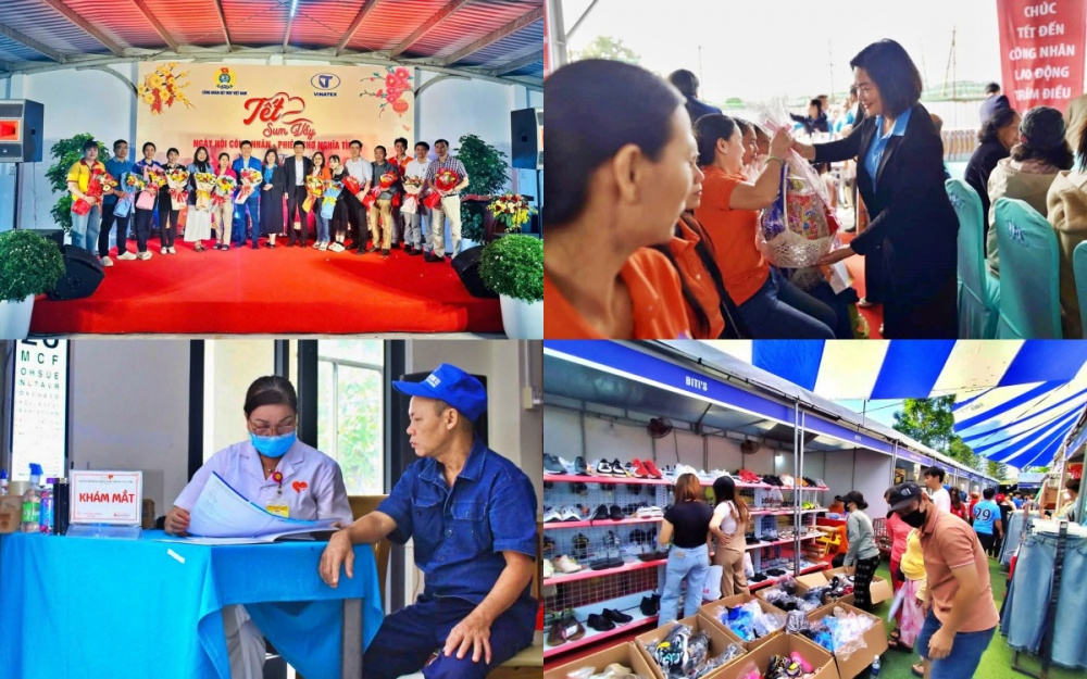 hoạt động công đoàn Dệt May