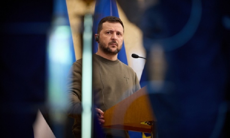 Tổng thống Ukraine Vladimir Zelensky