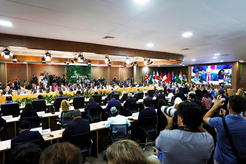 Hội nghị Ngoại trưởng G20, Brazil. Nguồn: @AAzoulay