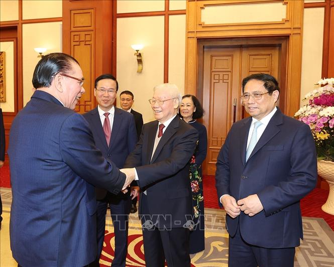 tổng bí thư chúc tết