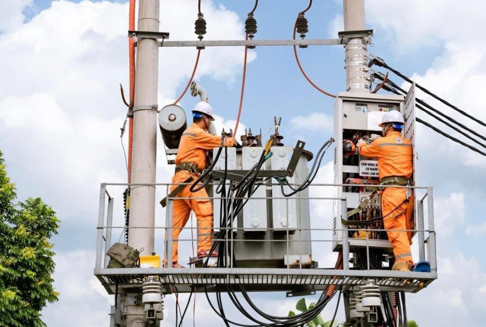 Điện năng toàn hệ thống đạt gần 23,7 tỷ kWh trong tháng 1/2024