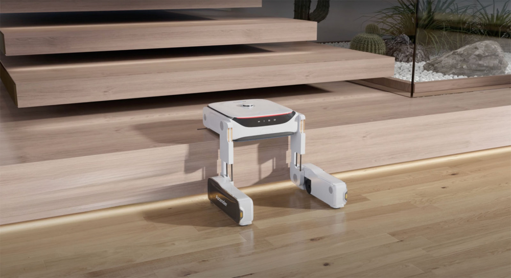 robot hút bụi leo cầu thang