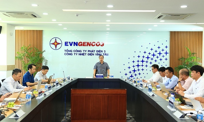 Phó Tổng giám đốc EVN Ngô Sơn Hải chủ trì cuộc họp