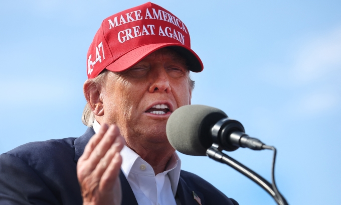 Cựu tổng thống Mỹ Donald Trump 