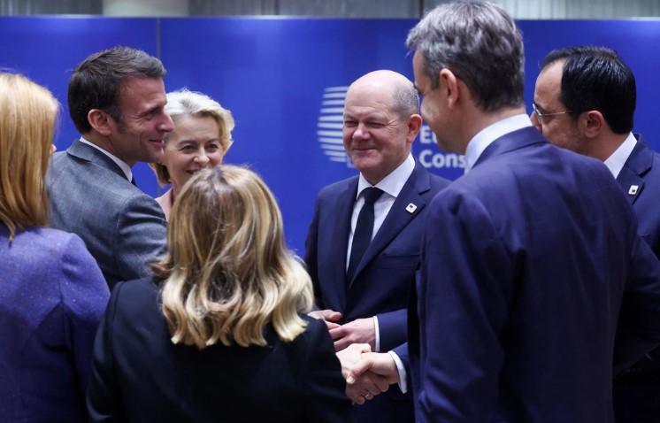 Lãnh đạo EU nhóm họp ở Brussels