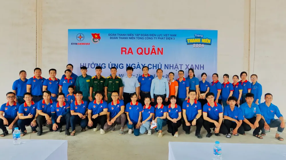 Tuổi trẻ EVNGENCO3 sẵn sàng với nhiều hoạt động ý nghĩa
