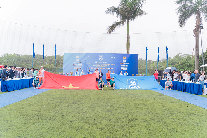  Nghi thức Chào cờ dâng Quốc Kì và dâng cờ C.I.A Championship 2024
