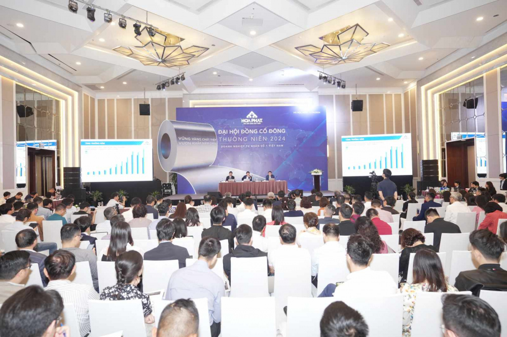 Đại hội đồng cổ đông thường niên 2024 của Tập đoàn Hoà Phát 
