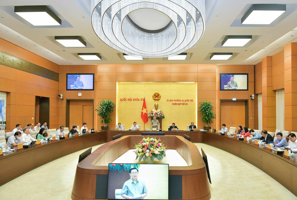 Ủy ban Thường vụ Quốc hội khai mạc phiên họp thứ 32 chiều 15/4/2024