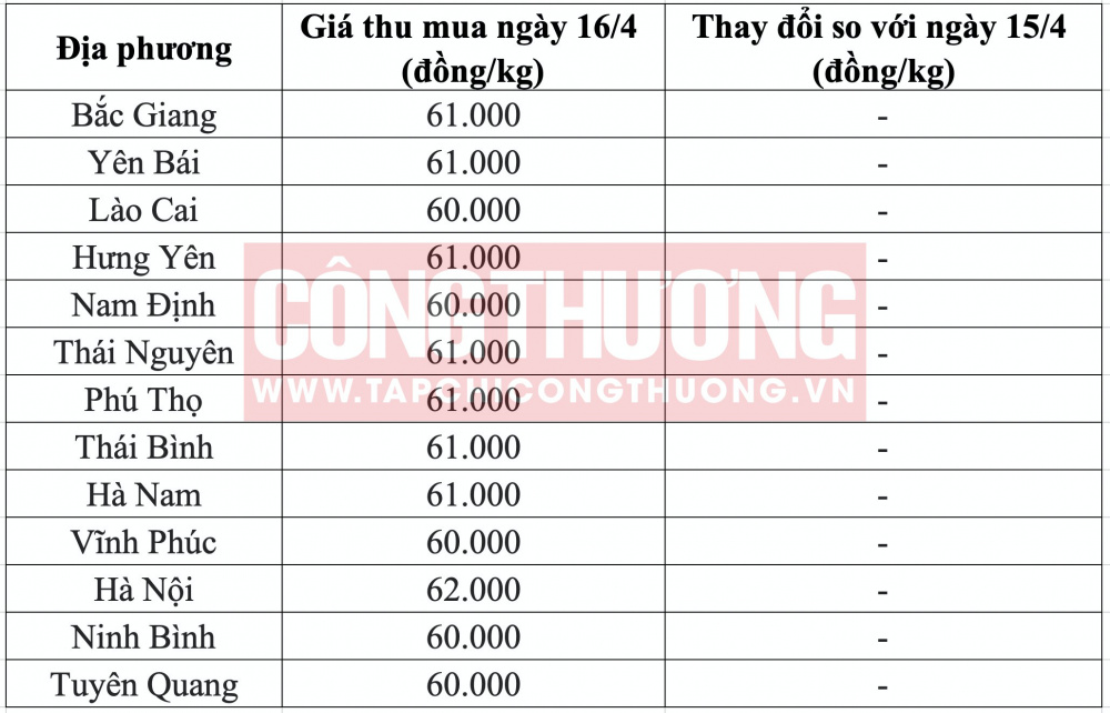 Giá heo hơi hôm nay tại miền Bắc