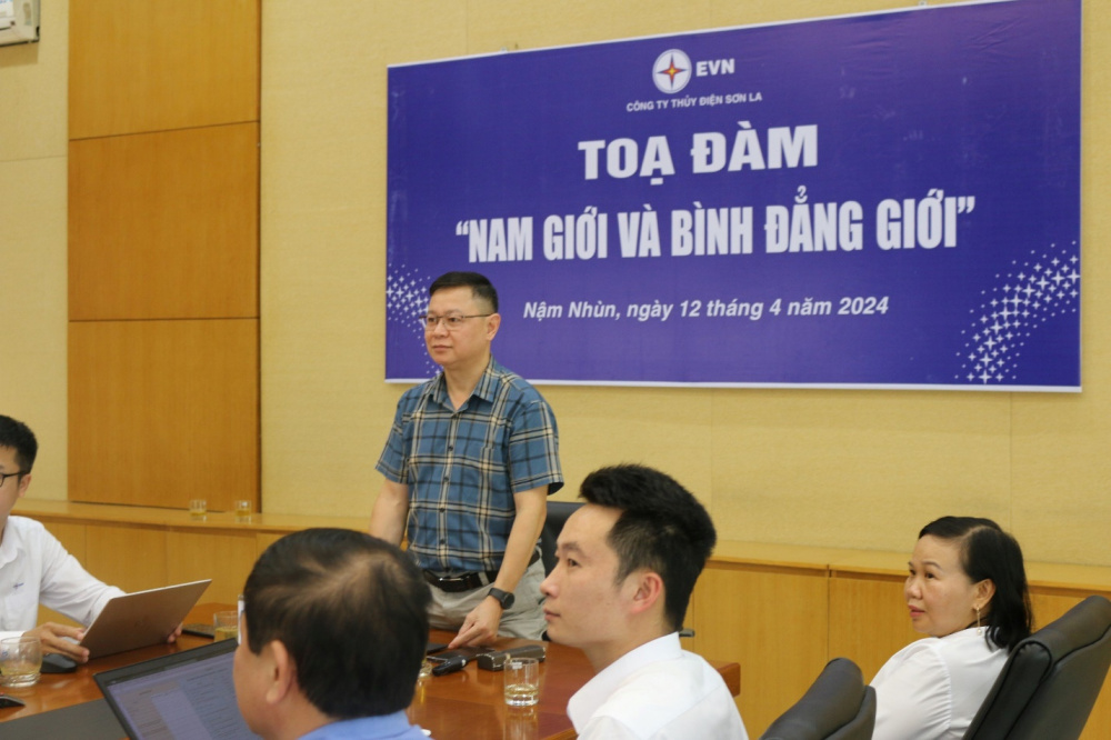 Ông Lưu Khánh Toàn - Chủ tịch Công đoàn Công ty Thủy điện Sơn La