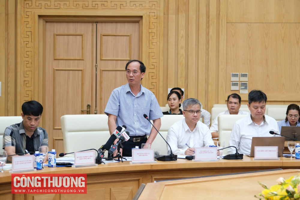 Đại diện các Bộ, ngành phát biểu tại Hội nghị