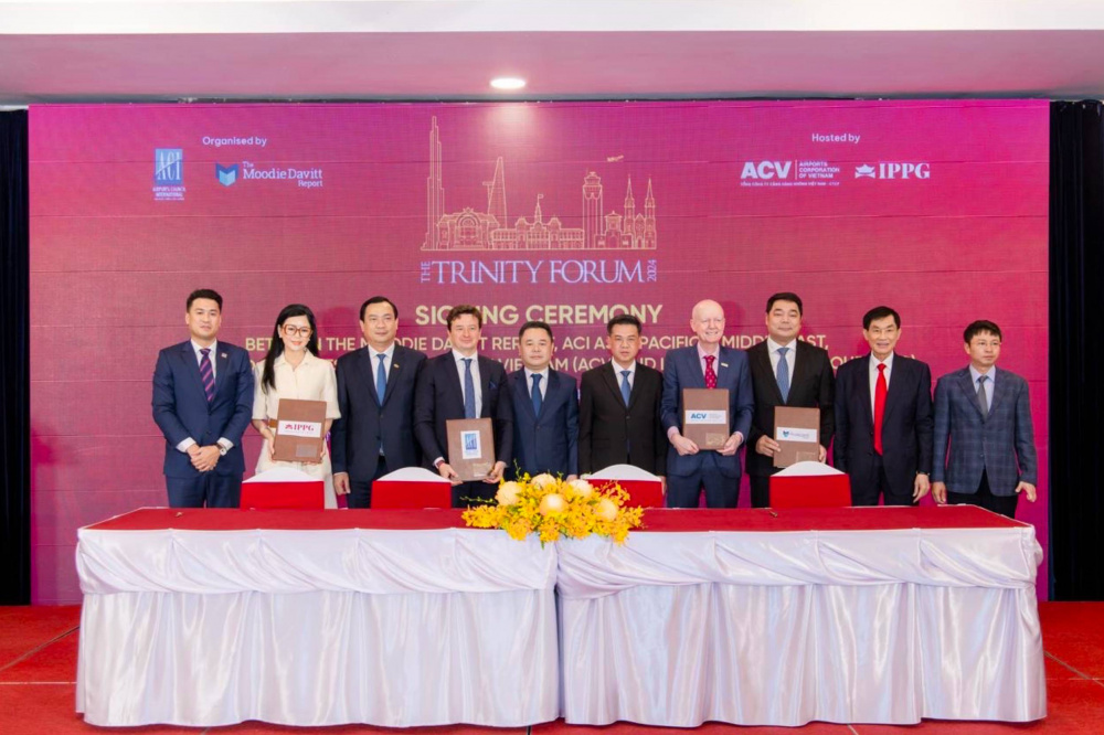 Lễ ký kết Thỏa thuận hợp tác công bố Trinity Forum 2024