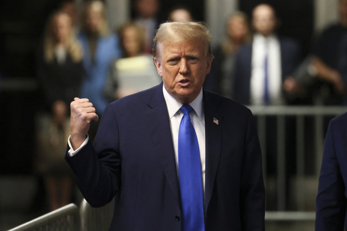 Cựu tổng thống Mỹ Donald Trump
