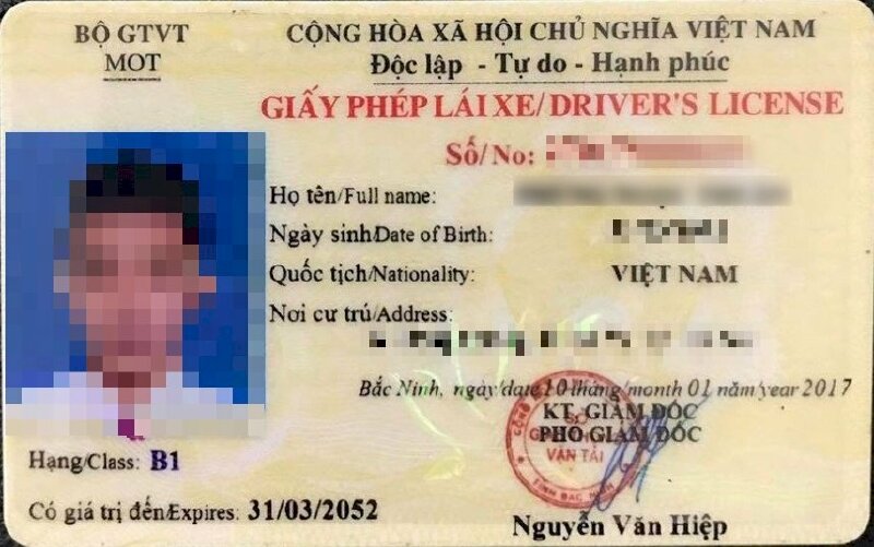 Từ ngày 01/6 không yêu cầu bản sao căn cước công dân khi cấp đổi bằng lái xe