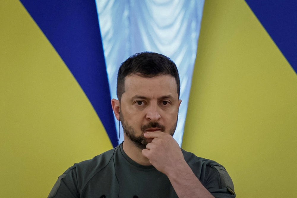 Tổng thống Ukraine Volodymyr Zelensky