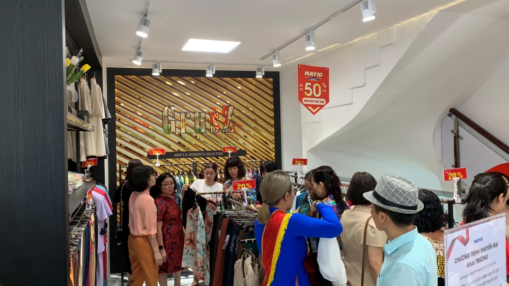 trải nghiệm mua sắm