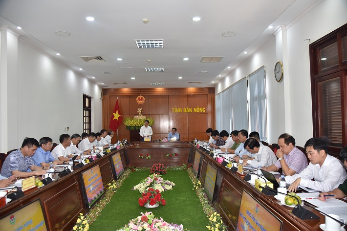 Toàn cảnh buổi làm việc giữa TKV với UBND tỉnh Đắk Nông